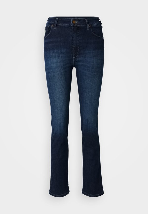 MALENA - Straight leg jeans - dark stone2