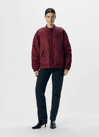 Object OVERSIZE - Bomberjakke - cabernet