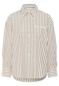 MUNEVO REGULAR  - Košilová halenka  - brown and white stripe