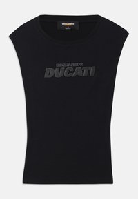 DUCATI TEE - Majica kratkih rukava s printom - black