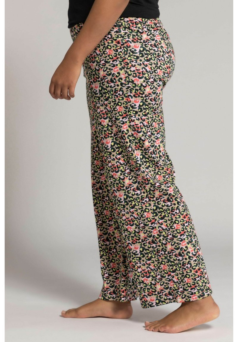 Damen Nachthemden | Ulla Popken Nachtwäsche Hose noir/mehrfarbig - QR57127 Damen Nachthemden | Ulla Popken Nachtwäsche Hose noir/mehrfarbig - QR57127