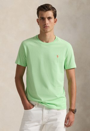 CUSTOM SLIM FIT JERSEY CREWNECK T-SHIRT - T-Shirt basic - cruise lime