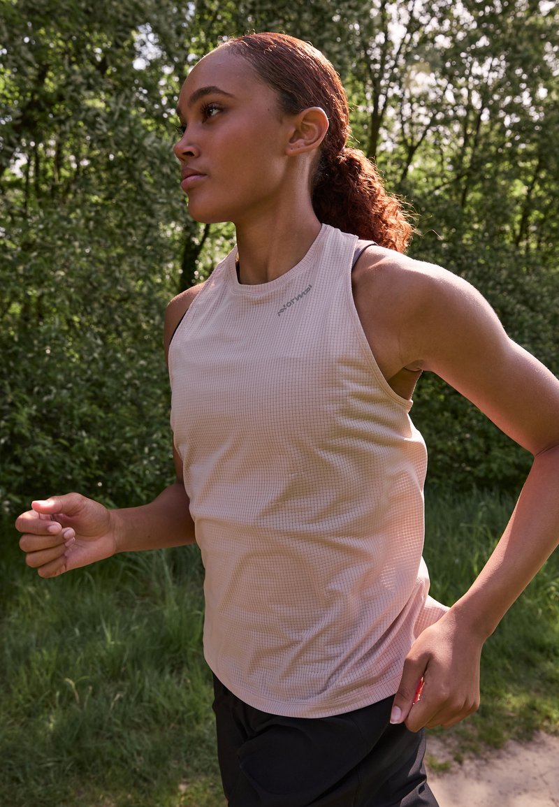 NNormal TANK - Top - dunkelpink