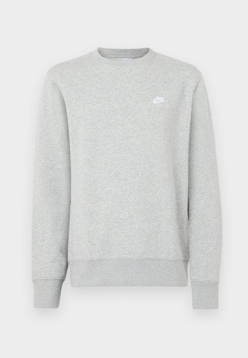Nike Club Fleece Crew 'Dark Grey Heather White' — foto 6