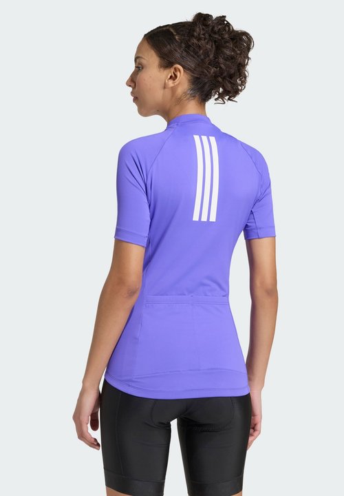 adidas Cycling Jersey - solar purple/white — photo 2