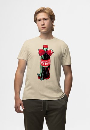 COCA COLA  - Print T-shirt - natural