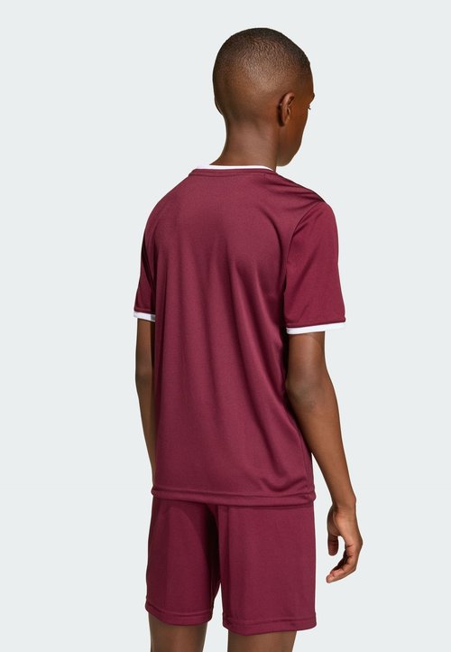 adidas PERFORMANCE ENTRADA26 JERSEY KIDS - Camiseta estampada - team maroon white — photo 2