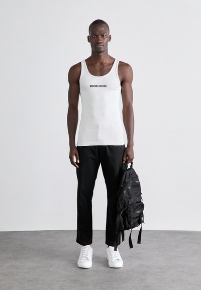 MOSCHINO CANOTTA - Top - fantasia bianco