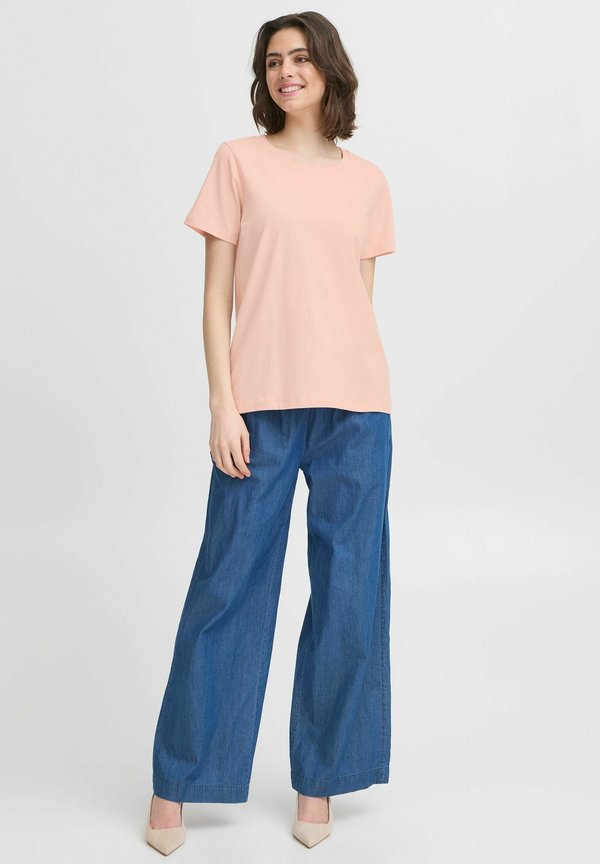 FRZASHOULDER - Basic T-shirt - rose smoke3