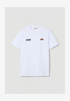 Ellesse, FLORAN TEE - Printtipaita - white