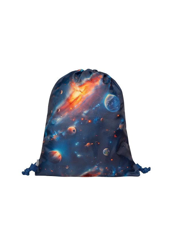 WELTRAUM – Sportbeutel – blau
