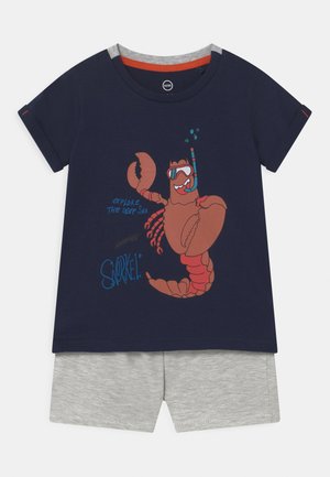 SMALL BOYS SET - Triko s potiskem - dress blues