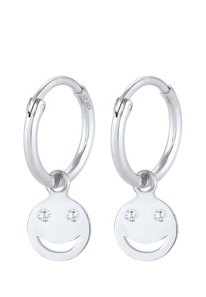 HOOPS HAPPY FACE - Pendientes - silber