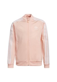 adidas Originals - TRACK UNISEX - Tréning dzseki - haze coral/white Miniatűr kép 1