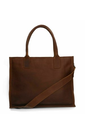 Manfield SHOPPER - Shopping Bag - cognac