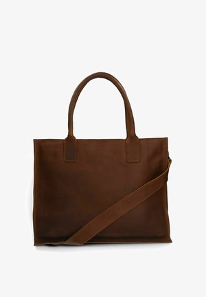 Manfield SHOPPER - Shopping Bag - cognac