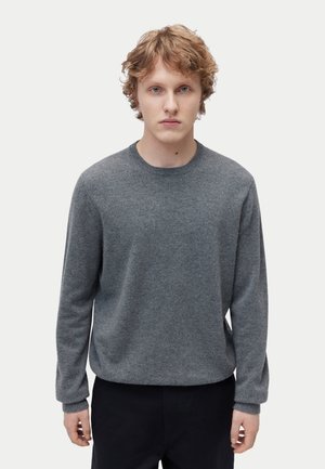 ESSENTIAL CREWNECK - Strickpullover - steel gray