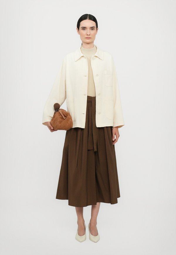 ZARDA - A-line skirt - cioccolato3