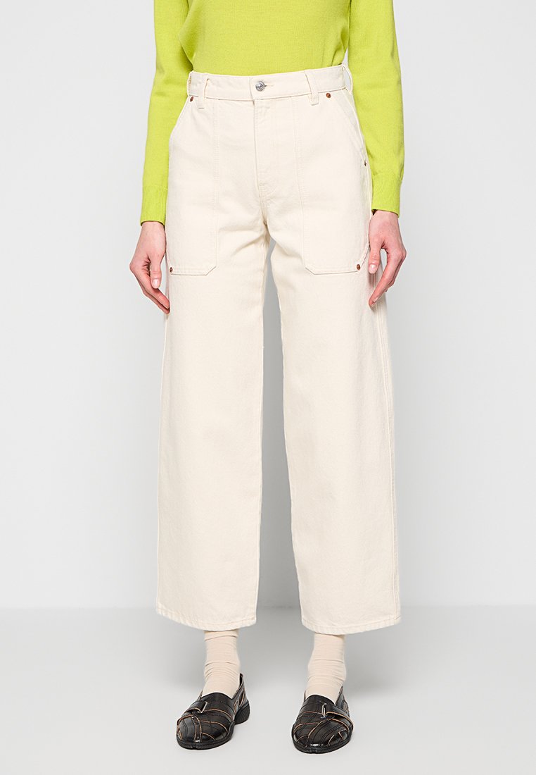 Calvin Klein Jeans Wide leg blauw denim/bluedenim Calvin Klein Jeans Wide leg blauw denim/bluedenim