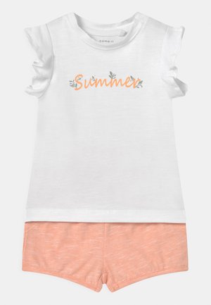 NBFHALISE NBFHANNE SET - T-shirt con stampa - bright white