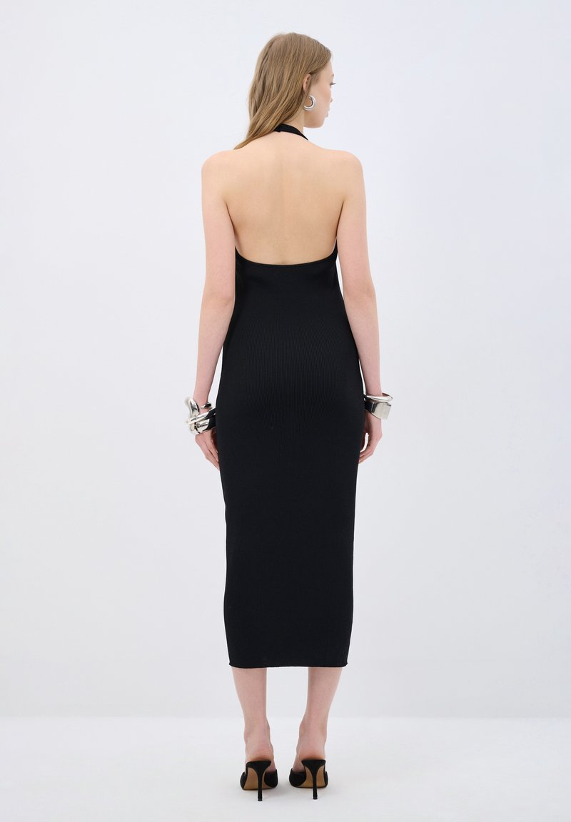 Bodycon Jurk Gebreide Jurk Zonder Mouwen Mouwloze Tricot Jurken