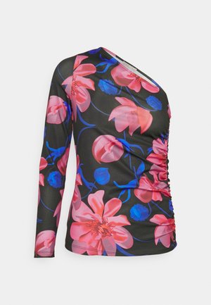 Anna Field Top s dlhým rukávom - black/pink