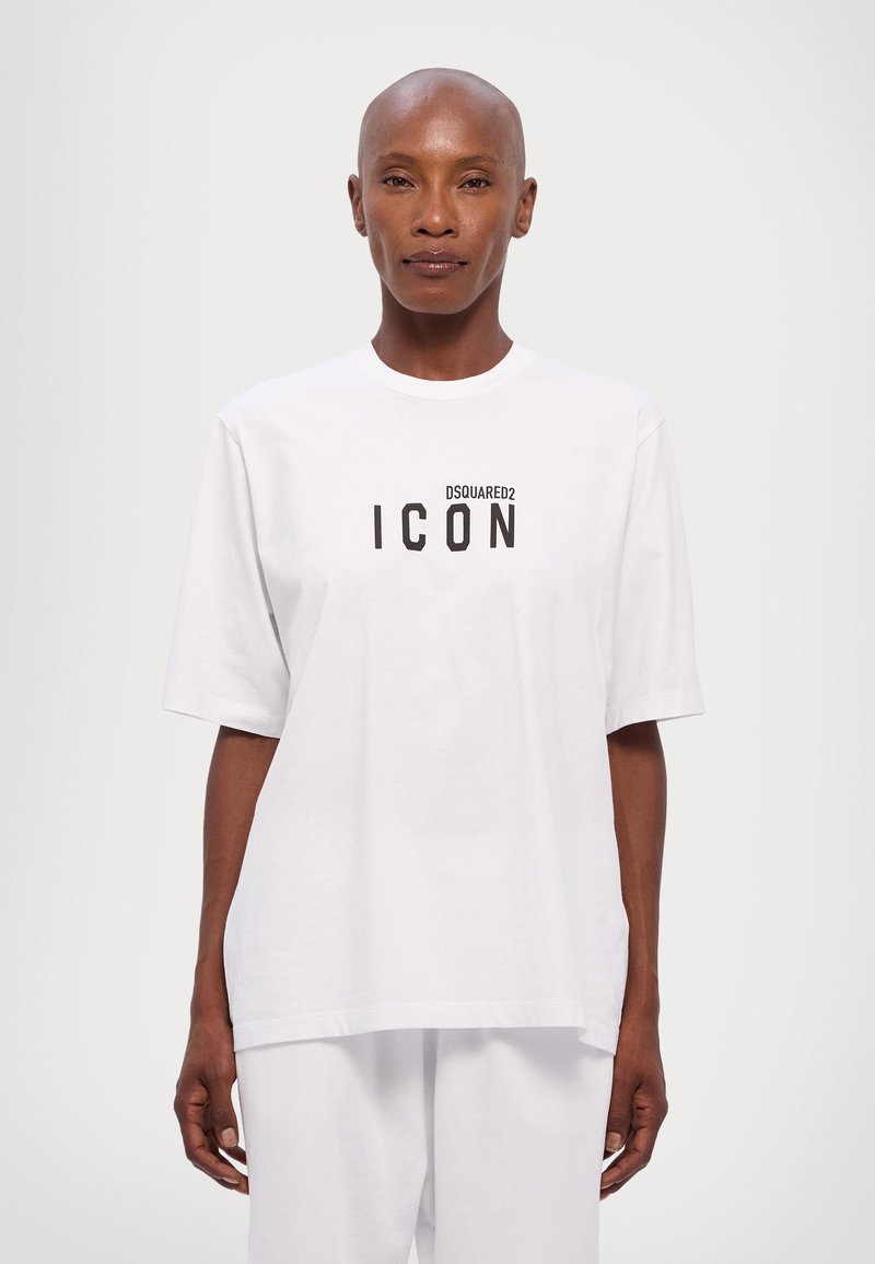 DSQUARED2 ICON TEE - T-Shirt print - white