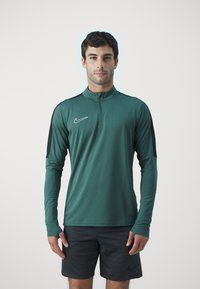 Nike Performance ACADEMY DRILL TOP - Top dugih rukava - vintage green/black/white