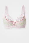 VERY COVERING UNDERWIRED BRA - Merevítős melltartó - candy pink multicoloured