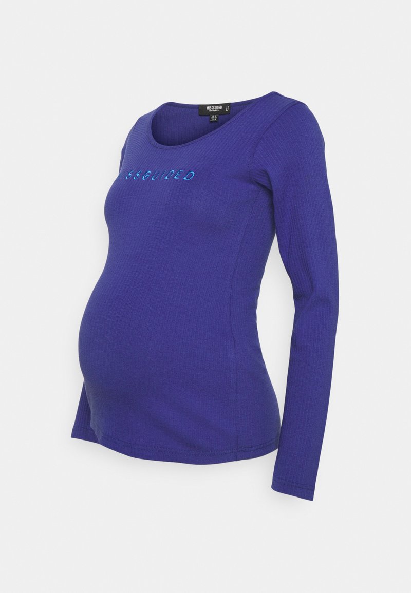 Missguided Maternity Longsleeve koningsblauw