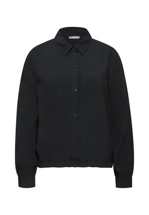 MIT LEO-DETAILS - Camicia - schwarz