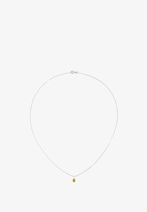 Hõbedast kettkaelakee, millel on peen kollane vääriskivist ripats. Kett on sile ja õhuke, tagaküljel kindla kinnitusega.