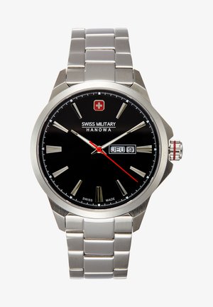 DAY DATE CLASSIC - Rannekello - black/silver-coloured