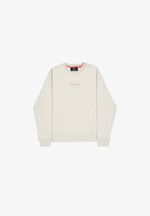 Alpha Industries, FOAM ML SWEATSHIRT - Sudadera - stone