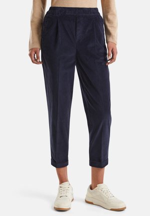 Pantalon Femme United Colors Of Benetton - Coton 100% - Jambe Régulière - Taille Arrêtée