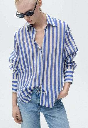 Mango CLARIET - Button-down blouse - light blue
