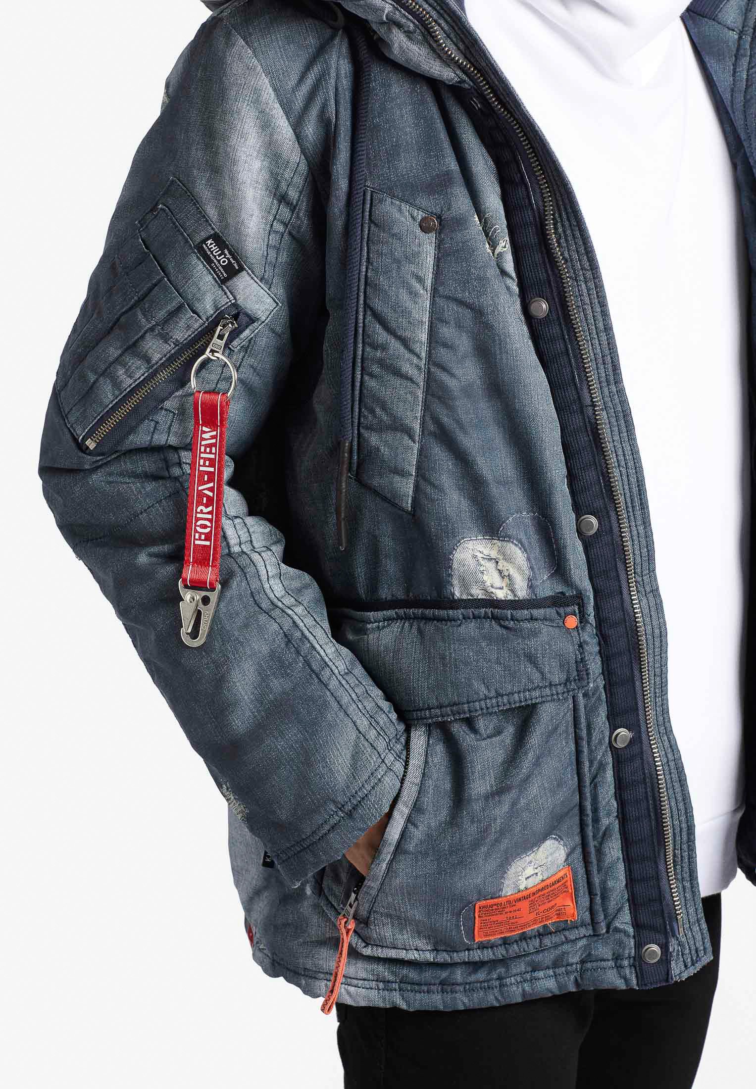 drago warm denim jacket