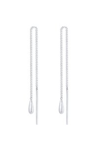 DAINTY DROP - Náušnice - silberfarben