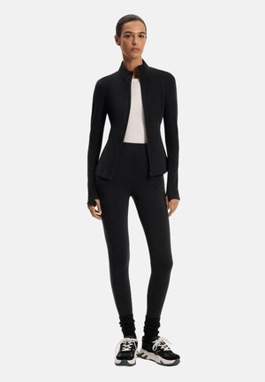 WARM HIGH RISE ANKLE LENGTH WITH POCKETS - Tights - black