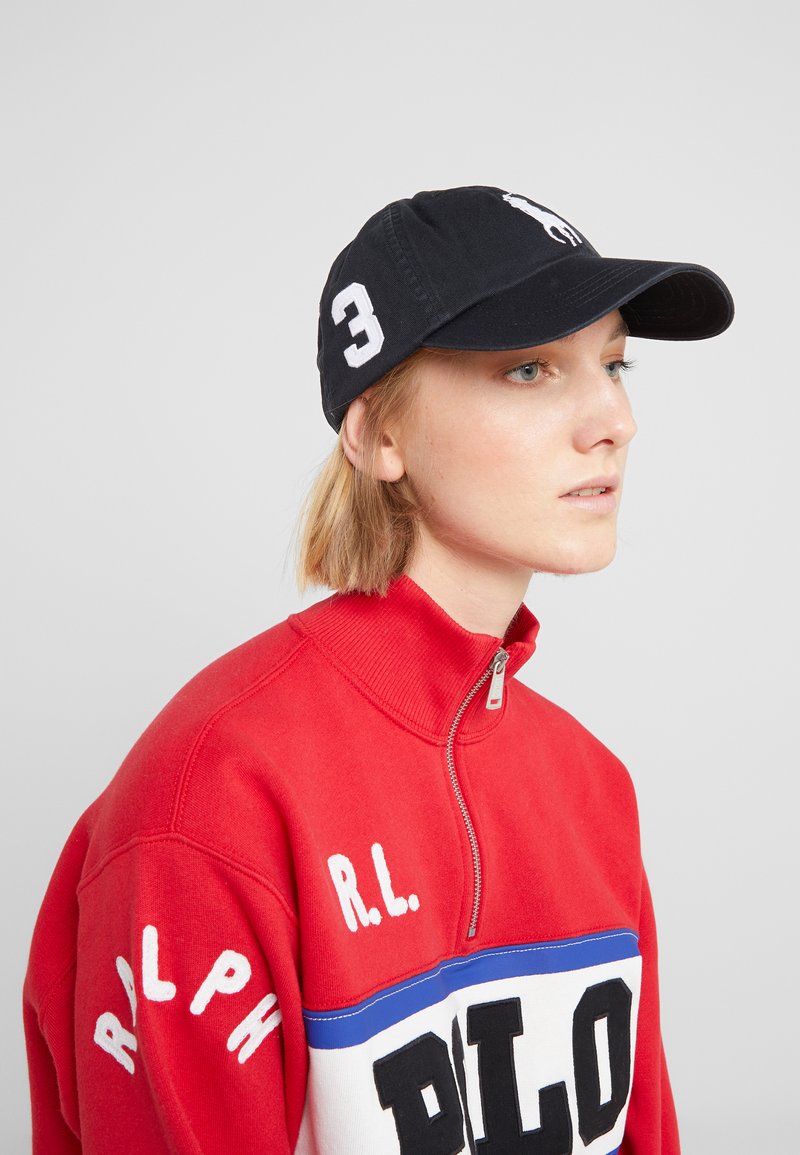 Polo Ralph Lauren BIG PONY CHINO BALL CAP - Cap - black  display picture 1