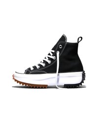Converse RUN STAR HIKE - Sneaker high - black/white/gum