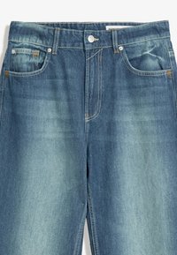 Bershka STRAIGHT RELAXED jeans - Traperice opuštenog kroja - green