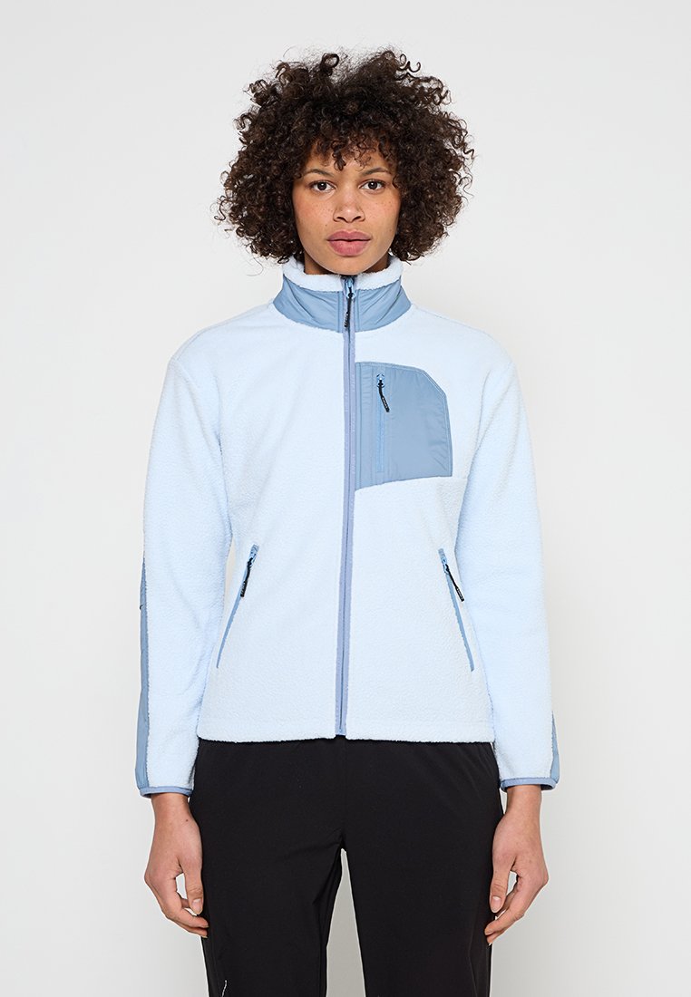 icepeak Fleecejas lichtblauw icepeak Fleecejas lichtblauw