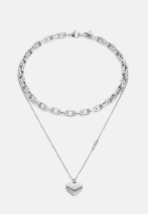 FALLING IN LOVE - Necklace - silver-coloured