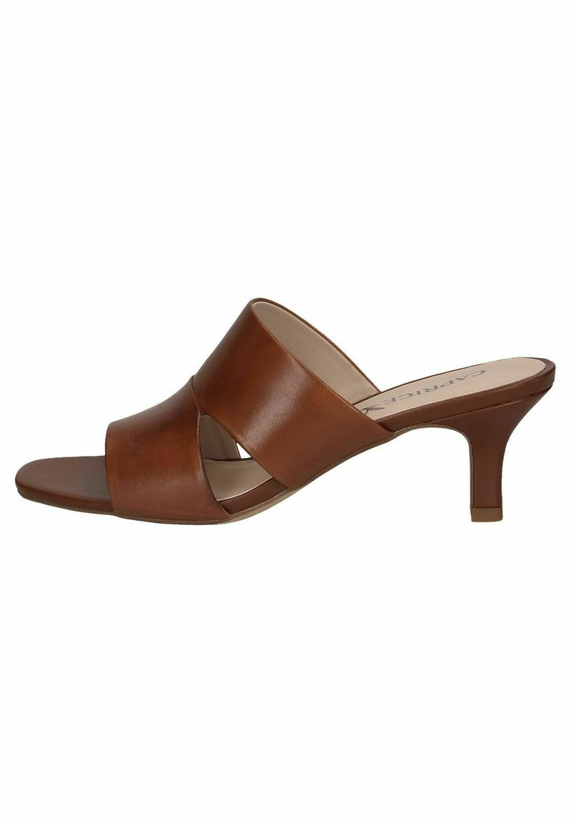Caprice Papuci înalți - cognac nappa