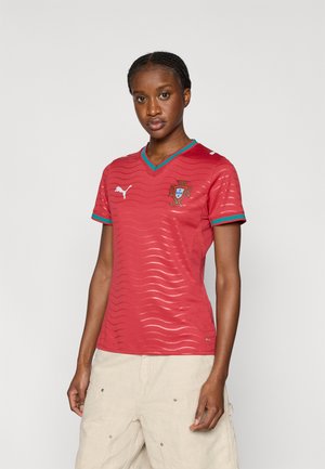 FPF HOME REPLICA - Ποδοσφαιρική φανέλα - club red/green lagoon