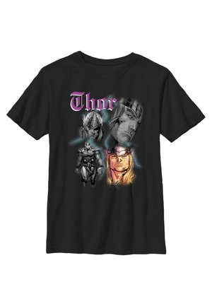 MARVEL THOR HOMAGE - T-shirt imprimé - black