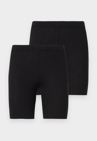 VMMAXI BIKER SHORTS 2 PACK - Shorts - black