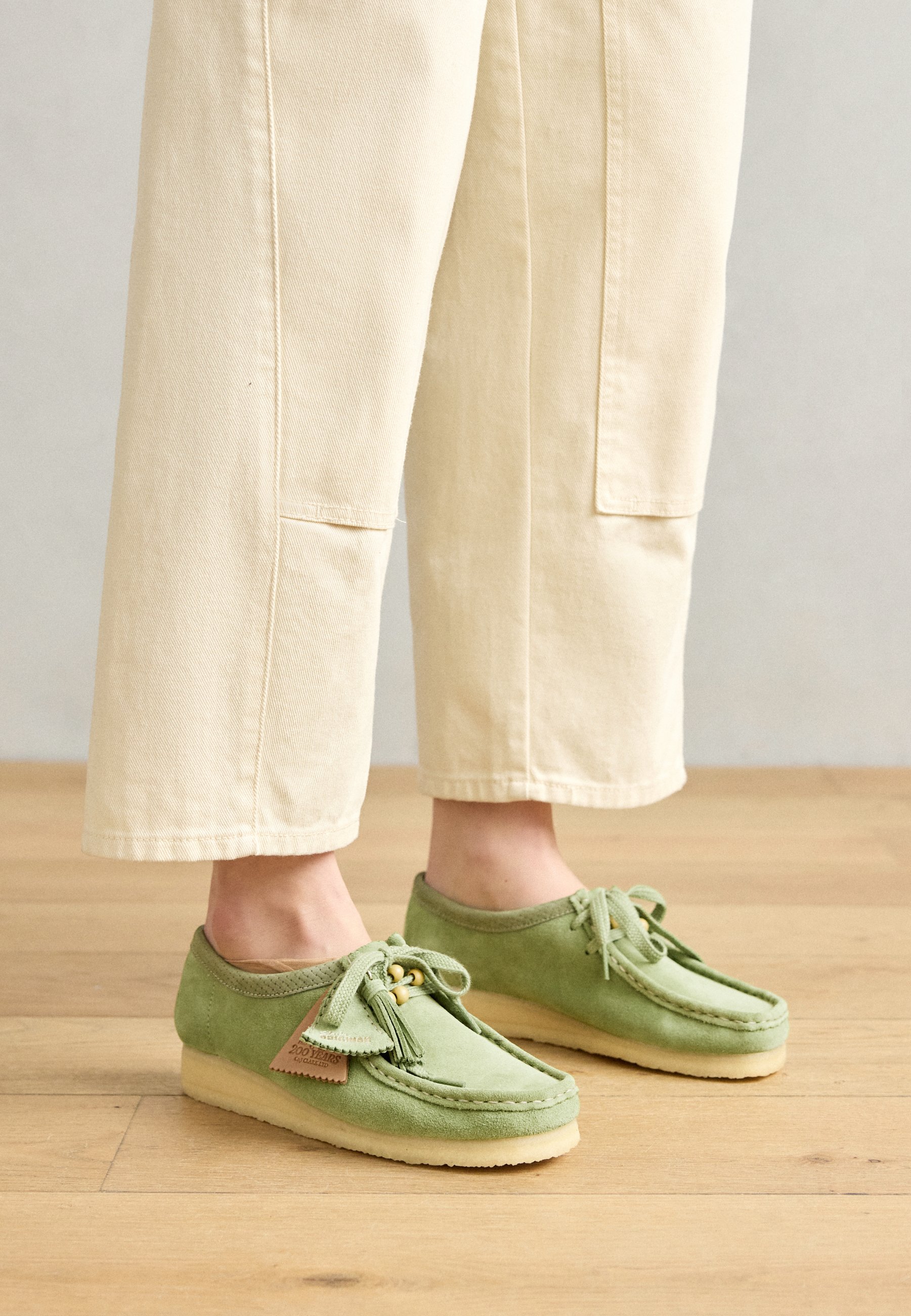 Clarks Originals WALLABEE - Sznurowane obuwie sportowe