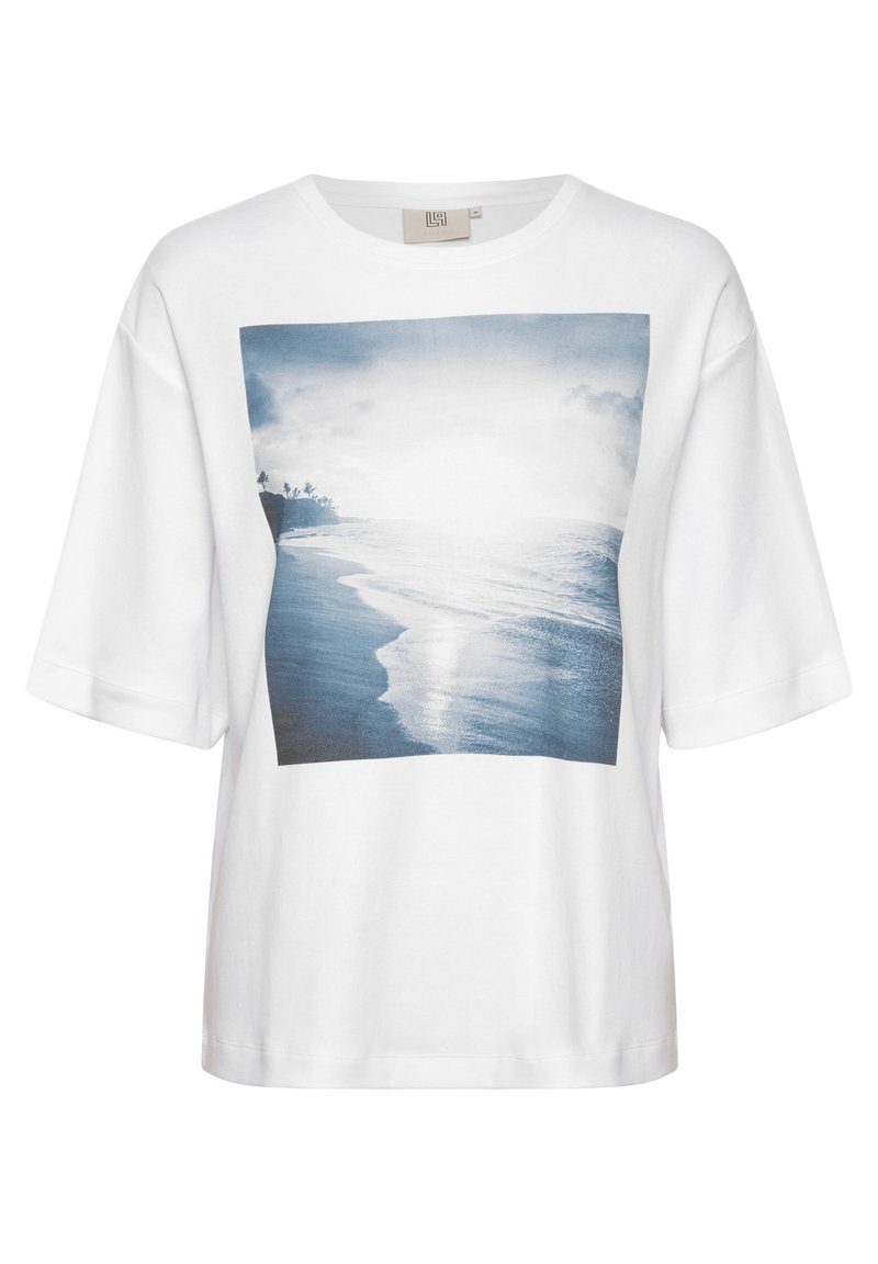Lounge Nine T-shirt print wit